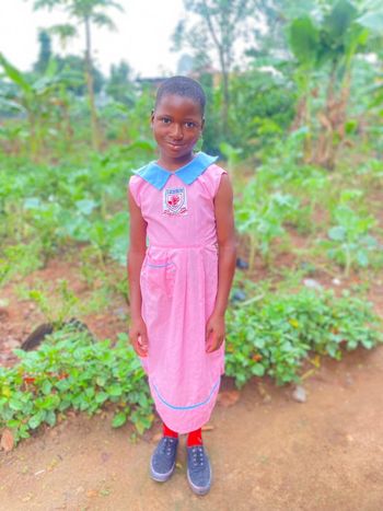 Ein Mädchen aus Uganda
