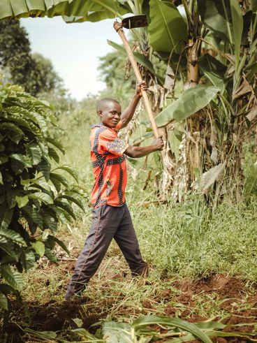 Uganda Kinderheim Baufortschritt des Gebäudes 2023